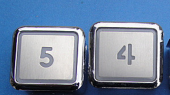 电梯按钮广日按钮DL-POL|日立按钮 36x41不锈钢按钮