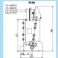 电梯夹绳器ZD100|钢丝绳制动器|上行超速保护装置|电梯安全装置