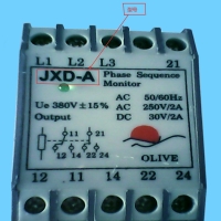 迅达电梯扶梯相序继电器JXD-A|缺相断相保护器|错相控制器电压Ue380V/220V|原装全新