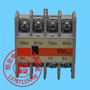 富士/FUJI电梯电磁接触器辅助触头SZ-A31|接触顶部辅头2开2闭|原装全新