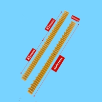 三菱扶梯梯级边框YS004B278|一代二代直线段黄压条|三菱扶梯边框